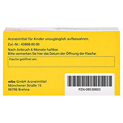 MAGNESIUM 100 mg Jenapharm Tabletten 50 Stück N2 - Unterseite