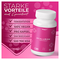 HYALURONSURE 500 mg vegan Kapseln 90 Stck - Info 1