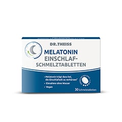 DR.THEISS Melatonin Einschlaf-Schmelztabletten 30 Stck - Info 5