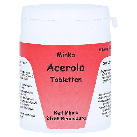 ACEROLA VITAMIN C Tabletten 200 Stck