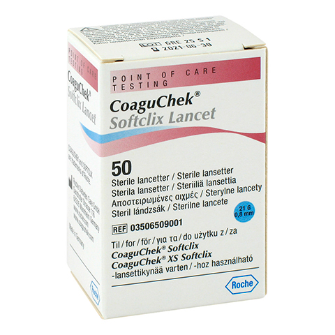 COAGUCHEK Softclix Lancet 50 Stück