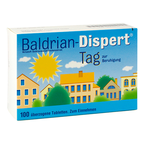Baldrian-Dispert Tag zur Beruhigung 100 Stück