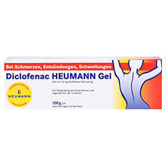 Diclofenac Heumann 100 Gramm N2 - Vorderseite