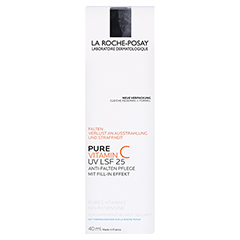 La Roche-Posay Pure Vitamin C UV LSF 25 Creme 40 Milliliter - Vorderseite