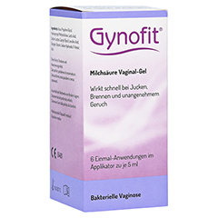 GYNOFIT Vaginal Gel zur Befeuchtung 6x5 Milliliter