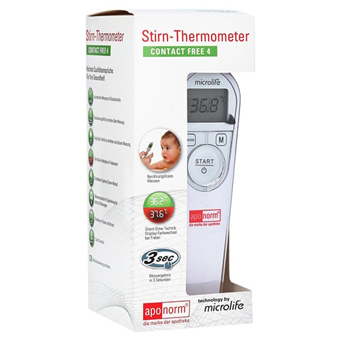 APONORM Fieberthermometer Stirn Contact-Free 4 1 Stck