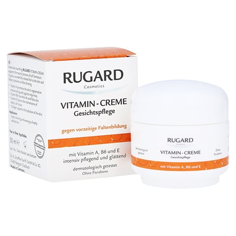 Rugard Vitamin Creme Gesichtspflege 50 Milliliter
