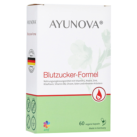 AYUNOVA Blutzucker-Formel Kapseln 60 Stck