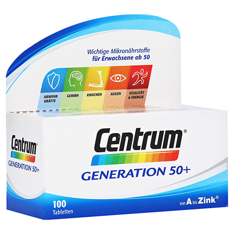 CENTRUM Generation 50+ Lutein Capletten 100 Stck