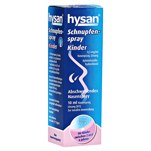 HYSAN Schnupfenspray Kinder 0,5mg/ml 10 Milliliter N1