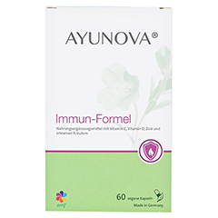 AYUNOVA Immun-Formel Kapseln 60 Stck - Vorderseite