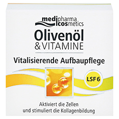 medipharma Olivenl & Vitamine Vitalisierende Aufbaupflege mit LSF 6 50 Milliliter - Vorderseite