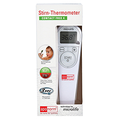 APONORM Fieberthermometer Stirn Contact-Free 4 1 Stck - Vorderseite
