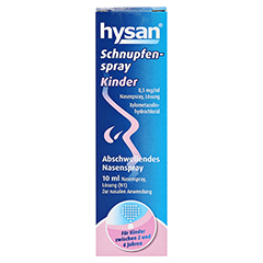 Hysan Schnupfenspray Kinder 0,5mg/ml 10 Milliliter N1 - Vorderseite