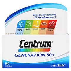 CENTRUM Generation 50+ Lutein Capletten 100 Stck - Vorderseite