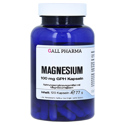 MAGNESIUM 100 mg GPH Kapseln 120 Stck