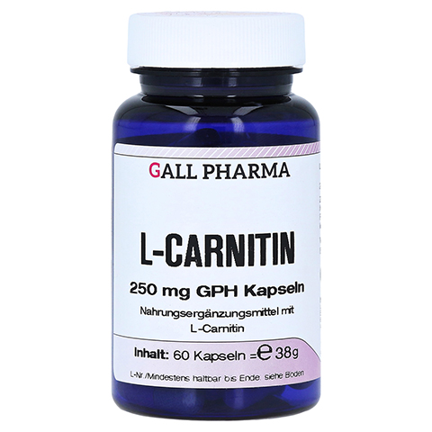 L-CARNITIN 250 mg Kapseln 60 Stück