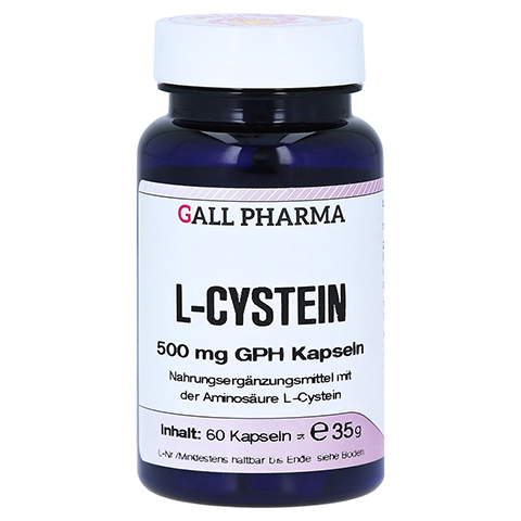 L-CYSTEIN 500 mg Kapseln 60 Stck