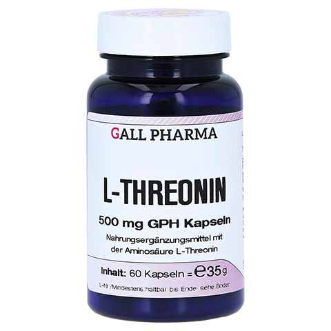 L-THREONIN 500 mg GPH Kapseln 60 Stck