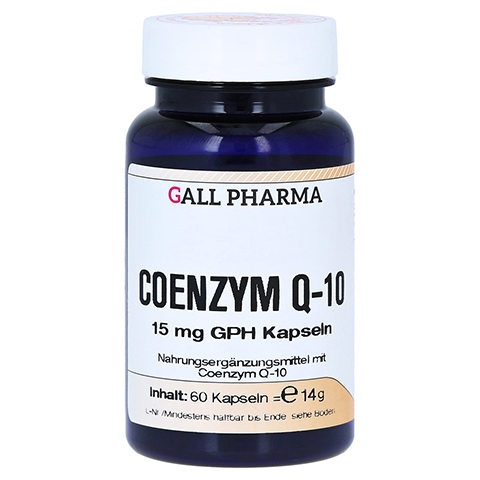 COENZYM Q10 15 mg GPH Kapseln 60 Stück