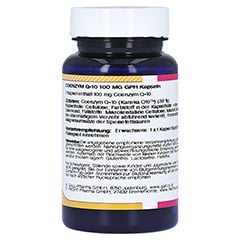 COENZYM Q10 100 mg GPH Kapseln 60 Stück - Linke Seite