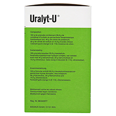 URALYT-U Granulat 280 Gramm N2 - Linke Seite