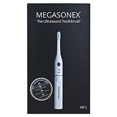 MEGASONEX M8 S Ultraschall Zahnbrste 1 Stck - Vorderseite