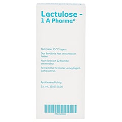 Lactulose-1A Pharma 200 Milliliter N1 - Rechte Seite
