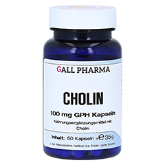CHOLIN 100 mg GPH Kapseln 60 Stück
