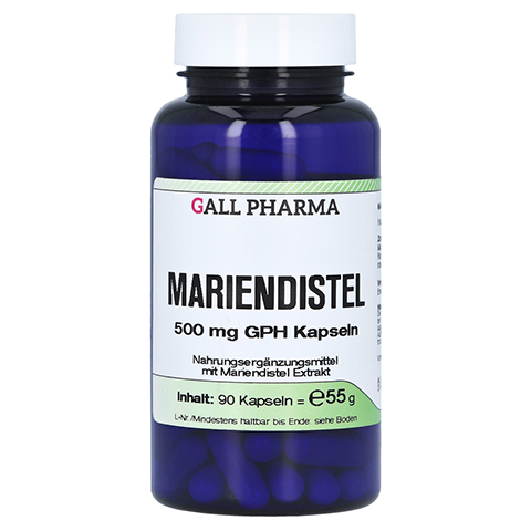 Mariendistel 500 mg GPH Kapseln 90 Stück