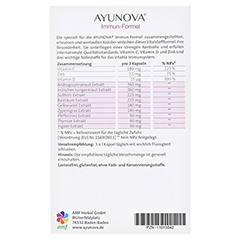 AYUNOVA Immun-Formel Kapseln 60 Stck - Rckseite