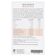 AYUNOVA Blutzucker-Formel Kapseln 60 Stck - Rckseite
