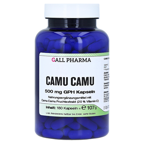 CAMU CAMU 500 mg GPH Kapseln 180 Stück