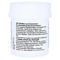 SCHSSLER NR.13 Kalium arsenicosum D 6 Tabletten 400 Stck - Linke Seite