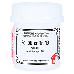 SCHSSLER NR.13 Kalium arsenicosum D 6 Tabletten