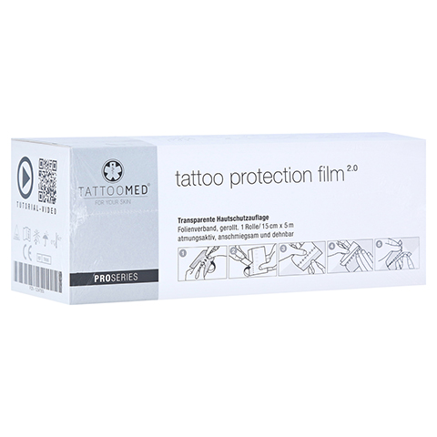 TATTOOMED tattoo protection film 2.0 15 cmx5 m Ro. 1 Stck