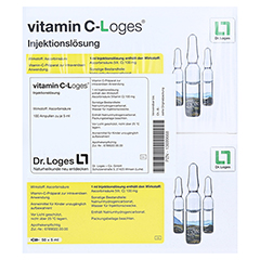 Vitamin C-Loges Injektionslsung 5ml 100x5 Milliliter - Vorderseite