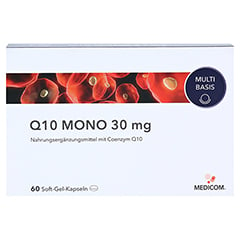 Q10 MONO 30 mg Weichkapseln 60 Stück - Vorderseite
