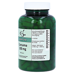 CURCUMA 200 mg Kapseln 180 Stck - Linke Seite