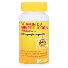 Vitamin D3 Hevert 1.000 I.E. Gummidrops 60 Stck