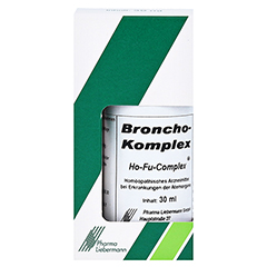BRONCHO KOMPLEX Ho-Fu-Complex Tropfen 30 Milliliter - Vorderseite