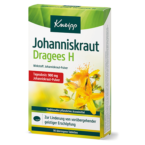 KNEIPP Johanniskraut Dragees H 90 Stück