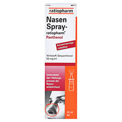 NasenSpray-ratiopharm Panthenol 20 Milliliter N2 - Vorderseite