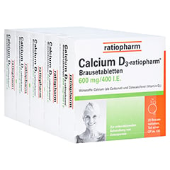 Calcium D3-ratiopharm 600mg/400 I.E. 100 Stück