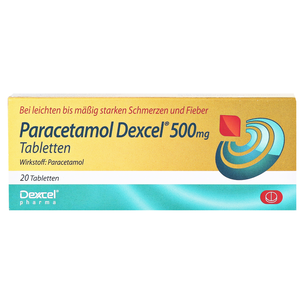 Paracetamol Dexcel 500mg 20 Stück N2 online bestellen 