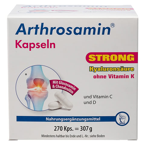 ARTHROSAMIN strong ohne Vitamin K Kapseln 270 Stck