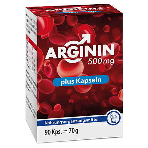ARGININ 500 mg Plus Kapseln 90 Stck