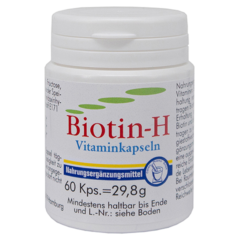 BIOTIN H Vitaminkapseln 60 Stck