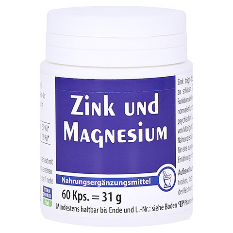 ZINK UND Magnesium Kapseln 60 Stück