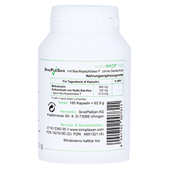 NATTO NKCP PUR 125 mg Kapseln 180 Stck - Linke Seite